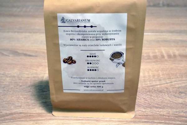 Kawa bernardyńska 1kg 500g 250g
